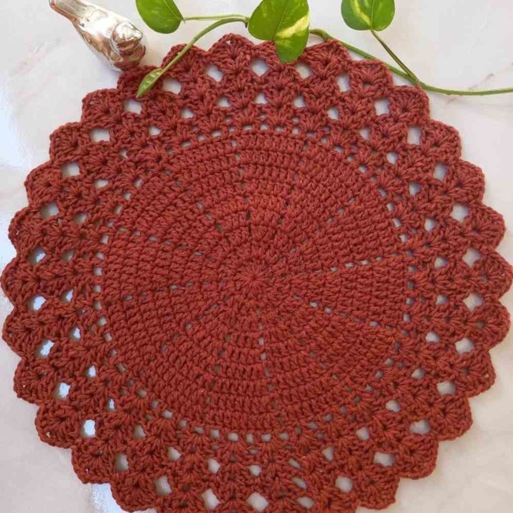 Crociya Handmade Tabel Mat ( Pack of 2)